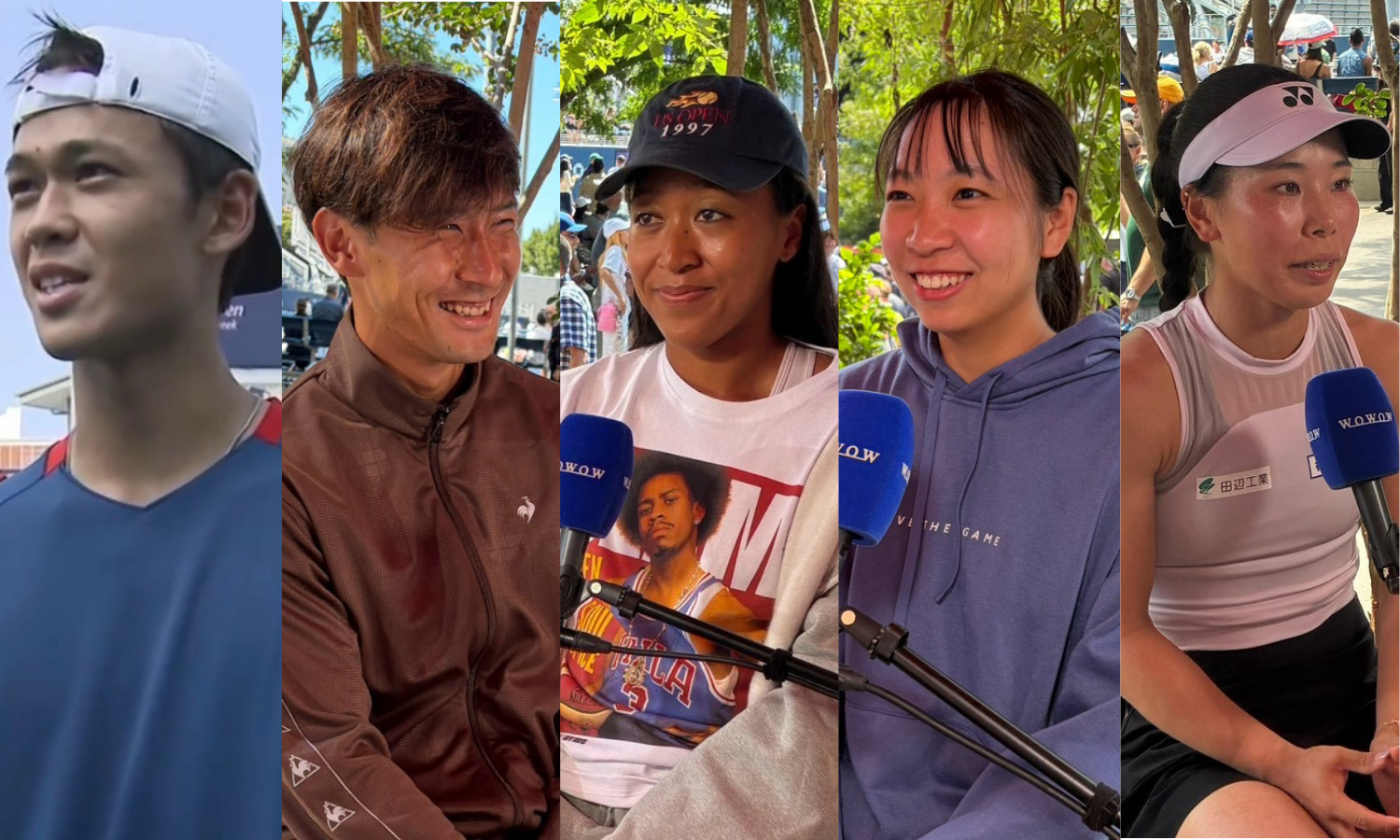 WOWOW、全米オープンを8/30〜9/14連日独占生中継 日本勢5選手にインタビュー WOWOW、全米オープンを8/30〜9/14連日独占生中継 日本勢5選手にインタビュー