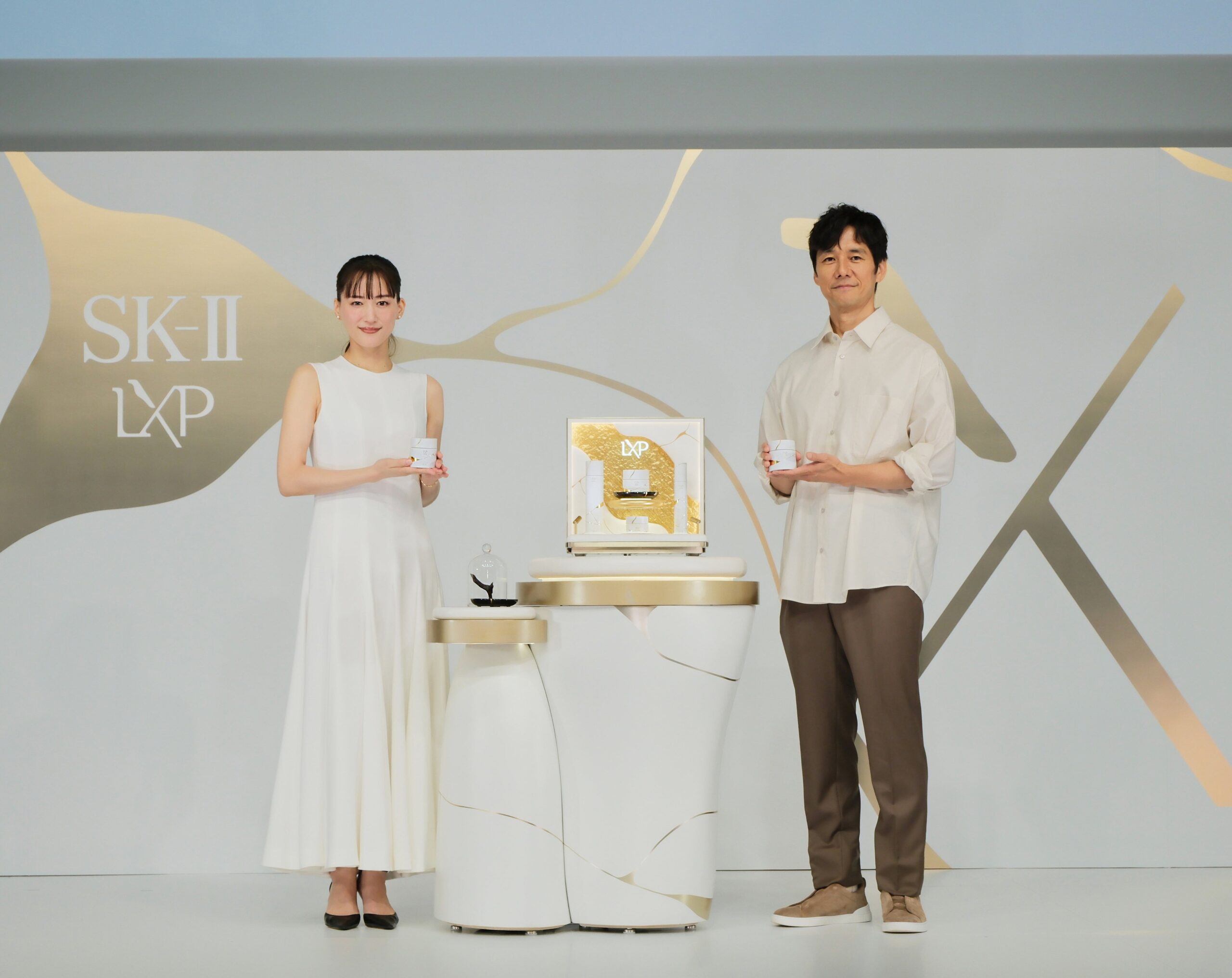 SK-II「LXP金継ぎ」新アンバサダーに西島秀俊さん、原宿で発表会 SK-II「LXP金継ぎ」新アンバサダーに西島秀俊さん、原宿で発表会