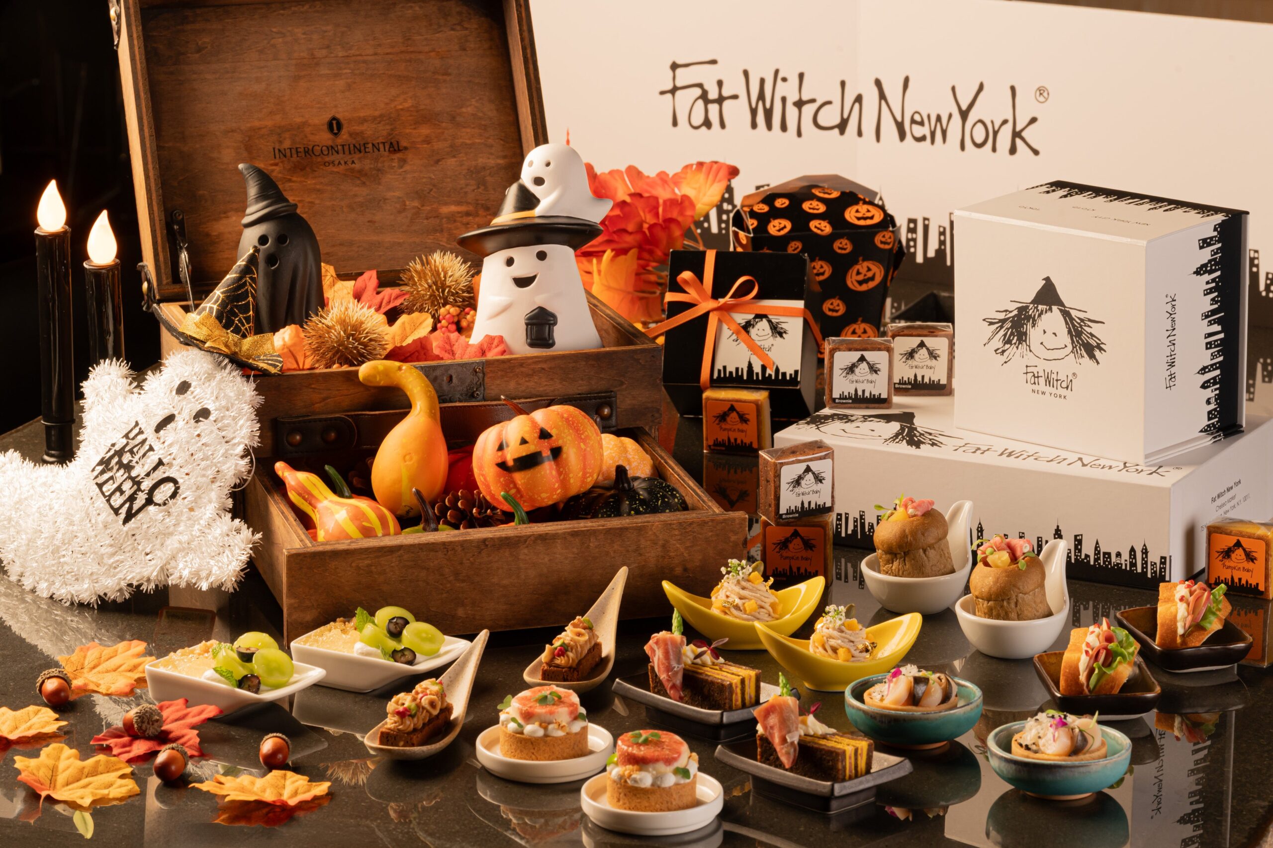 インターコンチネンタルホテル大阪、NY発「Fat Witch New York」と秋限定アフタヌーンティー ブラウニーは9月から店頭販売 インターコンチネンタルホテル大阪、NY発「Fat Witch New York」と秋限定アフタヌーンティー ブラウニーは9月から店頭販売