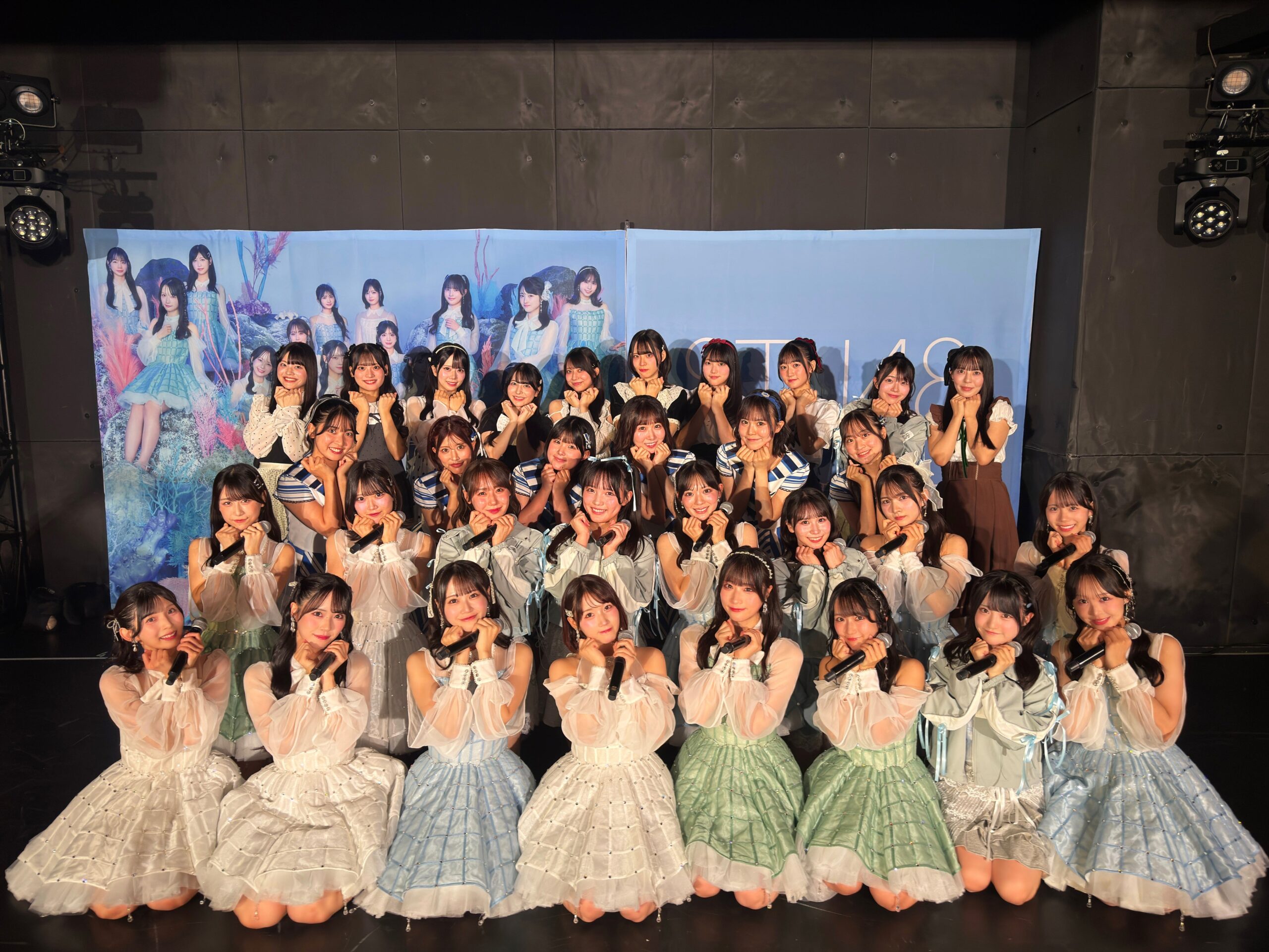 STU48、高松で新シングル記念イベント カップリング4曲を初披露 STU48、高松で新シングル記念イベント カップリング4曲を初披露