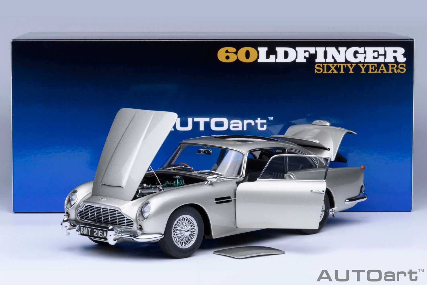 「007/ゴールドフィンガー」DB5の1/18モデル、CAMSHOP.JPで販売開始 AUTOart製ギミック搭載 「007/ゴールドフィンガー」DB5の1/18モデル、CAMSHOP.JPで販売開始 AUTOart製ギミック搭載