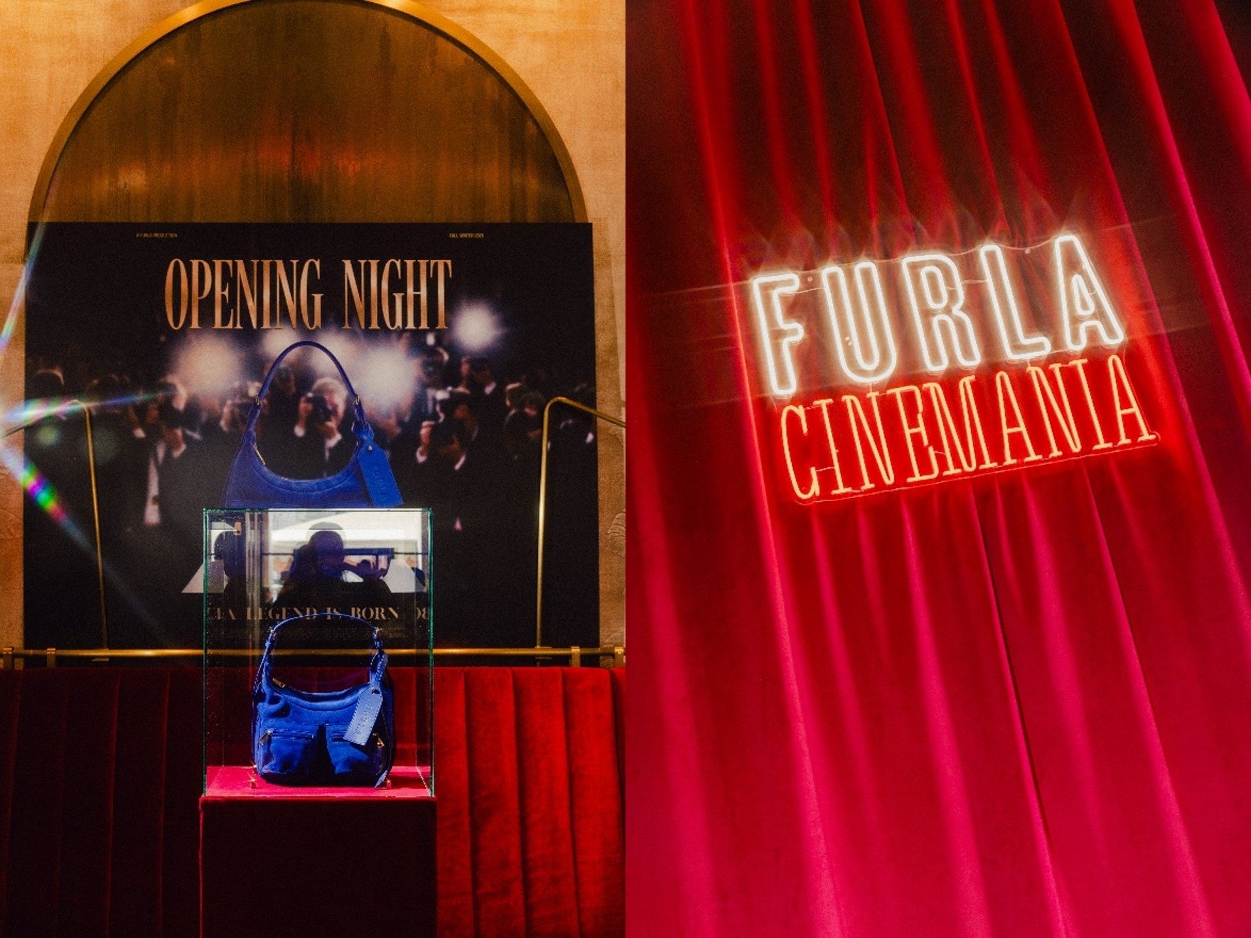 フルラ、ミラノで没入型イベント「FURLA CINEMANIA」開催 新アイコンバッグ“Furla Lynette”発表 フルラ、ミラノで没入型イベント「FURLA CINEMANIA」開催 新アイコンバッグ“Furla Lynette”発表