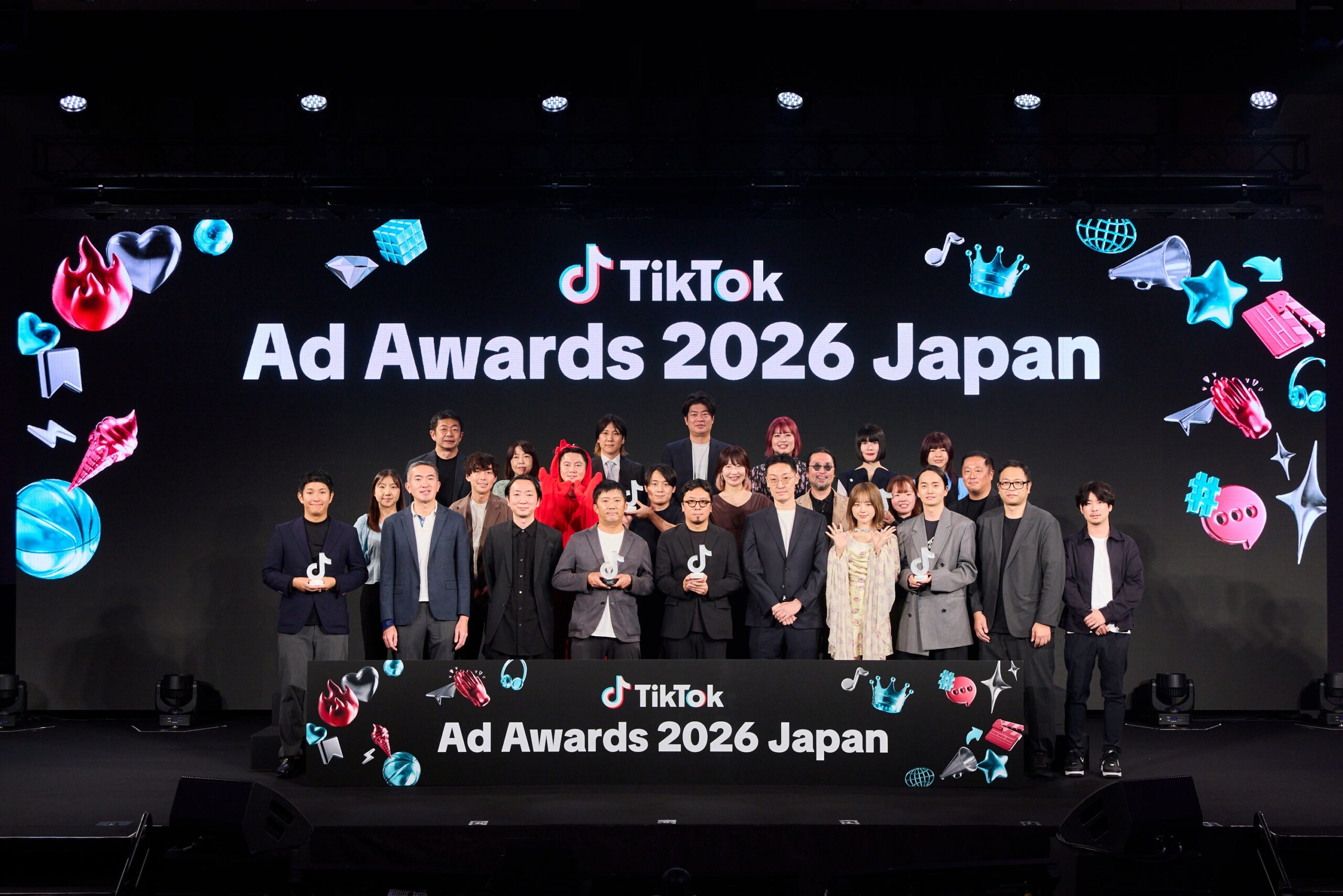 TikTokが「Ad Awards 2026 Japan」発表、全5部門とグランプリ決定 TikTokが「Ad Awards 2026 Japan」発表、全5部門とグランプリ決定