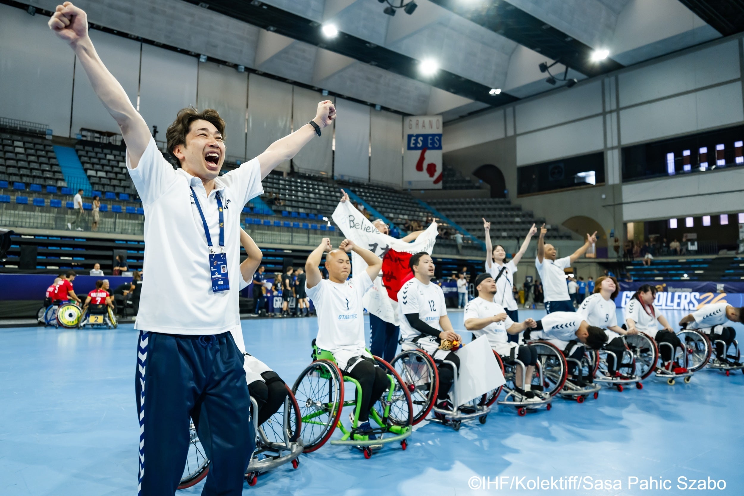 日本、車いすハンドボール世界選手権で決勝進出 2度目の挑戦でメダル確定 日本、車いすハンドボール世界選手権で決勝進出 2度目の挑戦でメダル確定