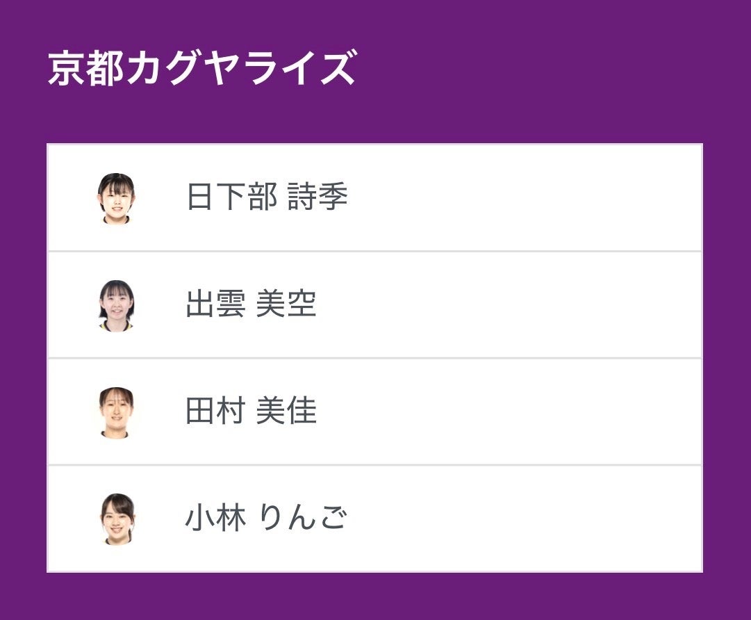 Tリーグ、京都カグヤライズ対九州カリーナ戦のベンチ入り選手を公表 9月19日開催 Tリーグ、京都カグヤライズ対九州カリーナ戦のベンチ入り選手を公表 9月19日開催