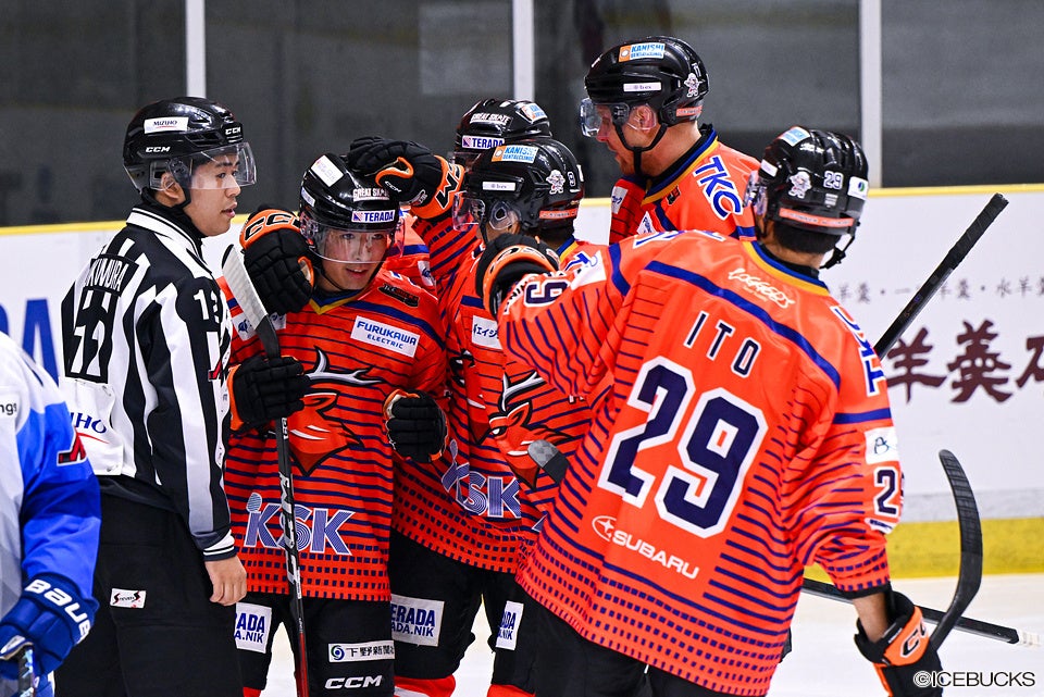日光アイスバックス、HLアニャンに4-3勝利 ホーム開幕戦を白星発進 日光アイスバックス、HLアニャンに4-3勝利 ホーム開幕戦を白星発進