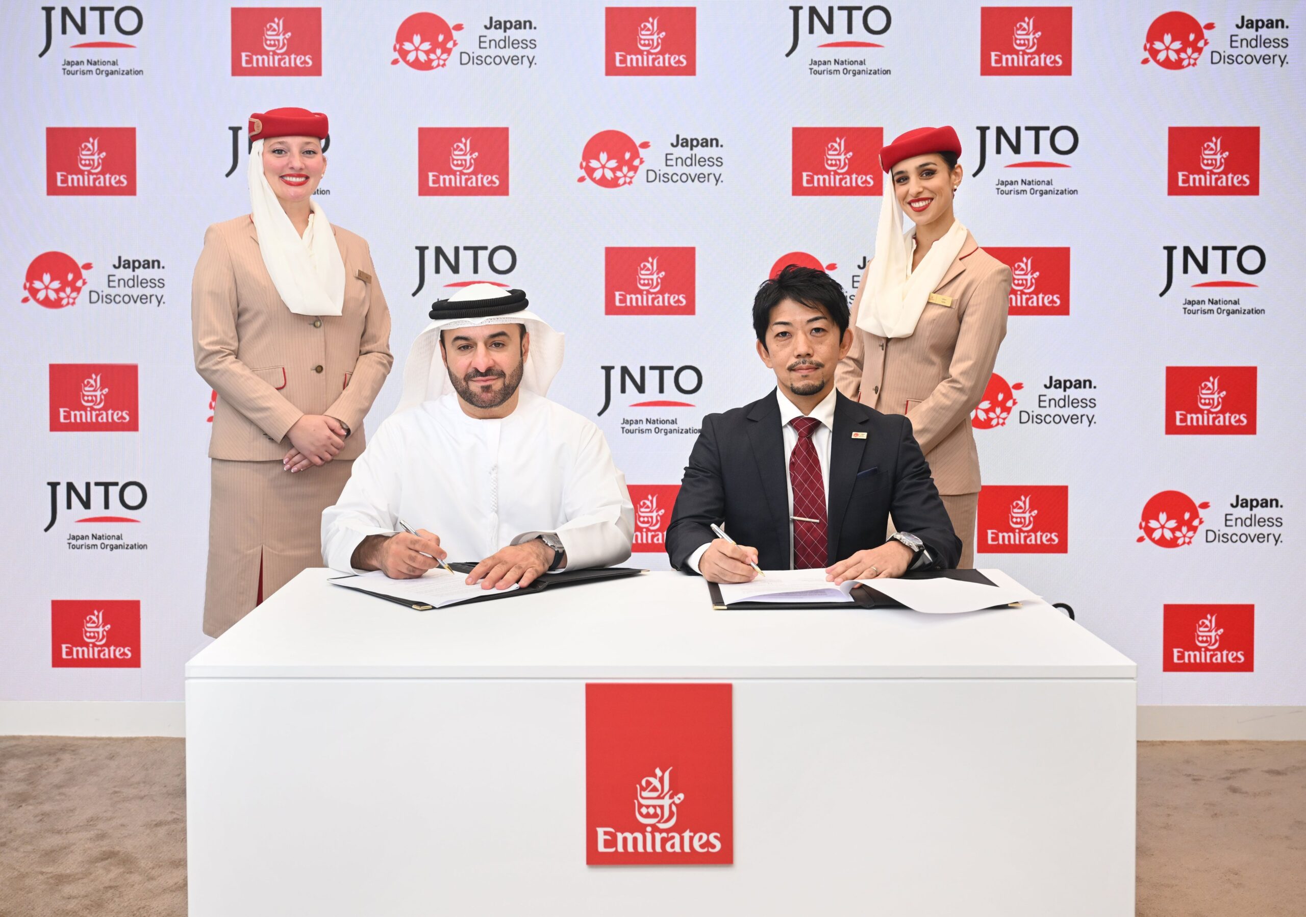 エミレーツ航空とJNTOが中東で日本PR強化、10月に日本発着週28便へ エミレーツ航空とJNTOが中東で日本PR強化、10月に日本発着週28便へ