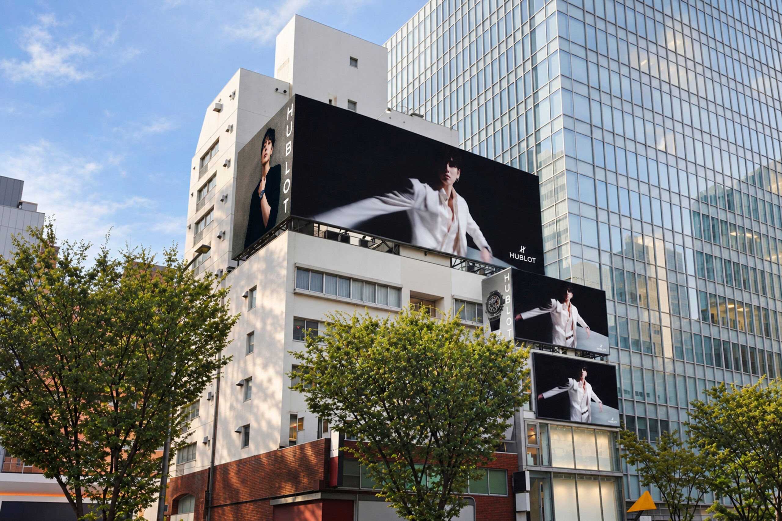 ウブロ、BTSジョングク起用の屋外広告を東京で9月21日開始　表参道や都内バス停50カ所に掲出