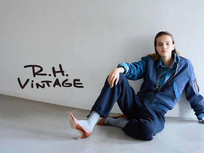 RH Vintage×藤原裕、US NAVY古着を再解釈したコラボコレクション発売へ RH Vintage×藤原裕、US NAVY古着を再解釈したコラボコレクション発売へ