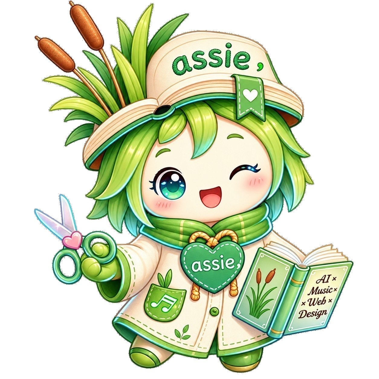 福岡のassie, Productionsが新キャラ「あ し ～ ね ，」発表、AI×音楽×Web×デザインを一体化して9月始動