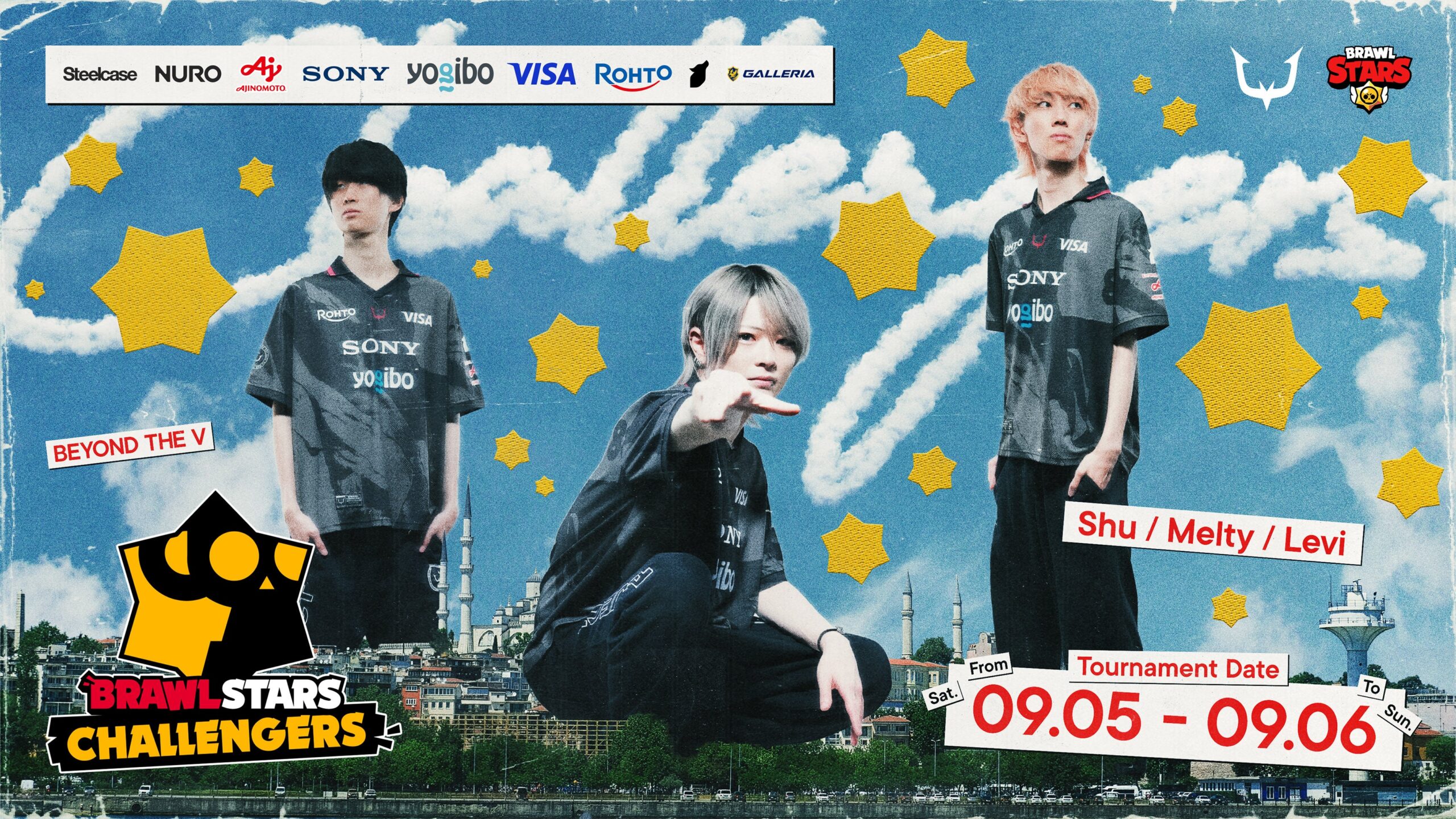 REJECT、イスタンブール開催のブロスタ国際決勝へ 賞金総額2万ドル REJECT、イスタンブール開催のブロスタ国際決勝へ 賞金総額2万ドル