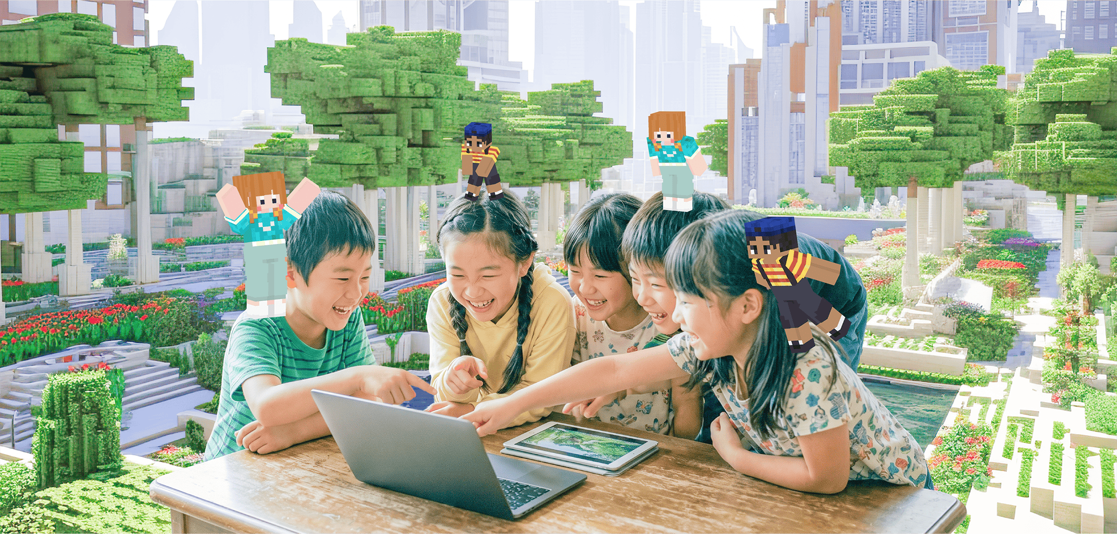 教育版マインクラフトの月額1,500円オンラインクラブ、デジタルものづくり協議会が10月開始 教育版マインクラフトの月額1,500円オンラインクラブ、デジタルものづくり協議会が10月開始