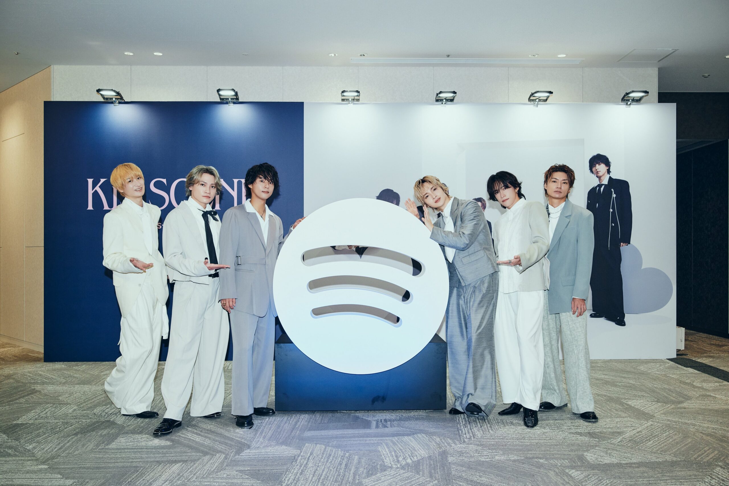 Spotify、Kis-My-Ft2新アルバム記念でトップリスナー150人招待の試聴会を10月25日開催 Spotify、Kis-My-Ft2新アルバム記念でトップリスナー150人招待の試聴会を10月25日開催