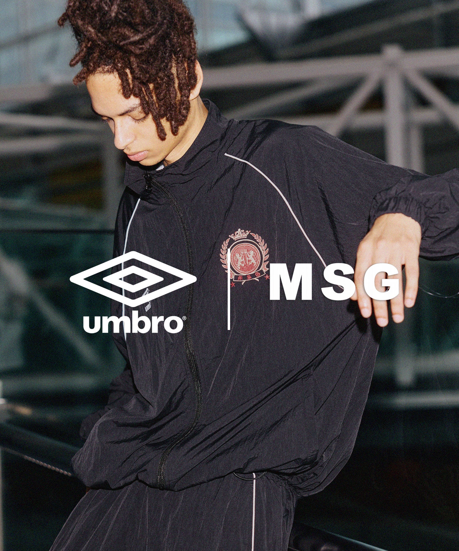 MSG×UMBRO、2026年秋冬のナイロントラック2型をZOZOTOWNで10月9日発売 MSG×UMBRO、2026年秋冬のナイロントラック2型をZOZOTOWNで10月9日発売
