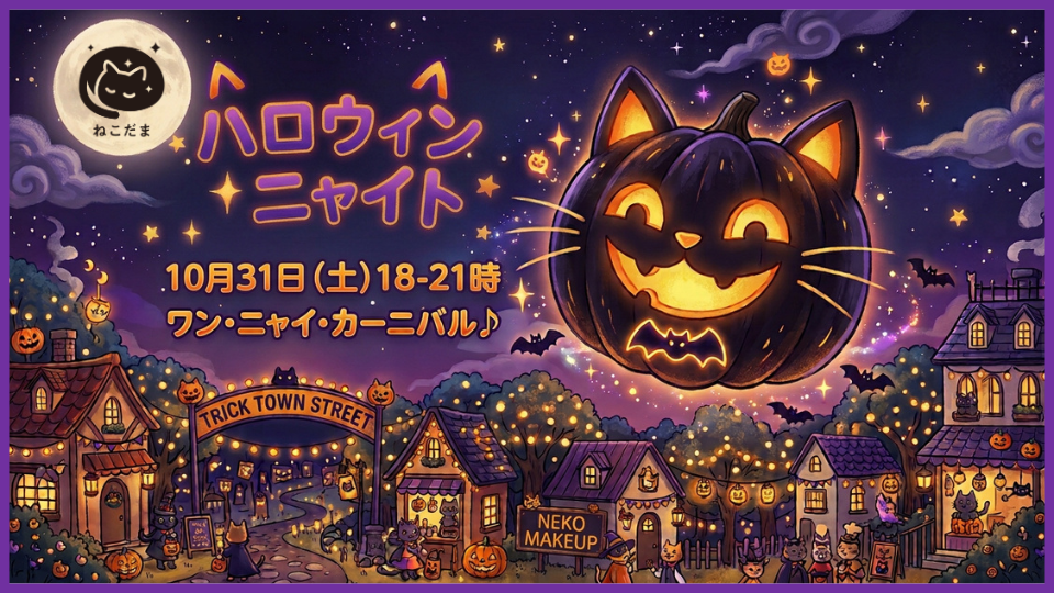 小中学生向けオンライン「ねこメイク」イベント、10月31日開催 申込は30日17時まで 小中学生向けオンライン「ねこメイク」イベント、10月31日開催 申込は30日17時まで