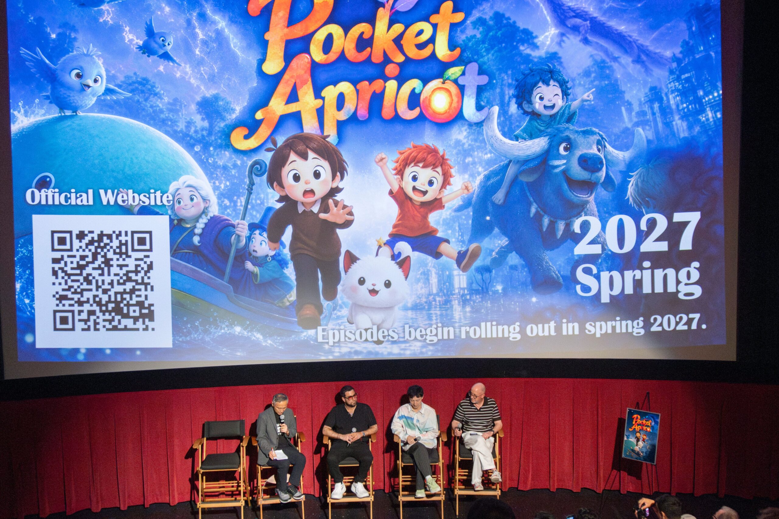 『Pocket Apricot』第1話約20分をハリウッド映画祭で先行上映、生成AI活用を井上勇人氏らが対談 『Pocket Apricot』第1話約20分をハリウッド映画祭で先行上映、生成AI活用を井上勇人氏らが対談