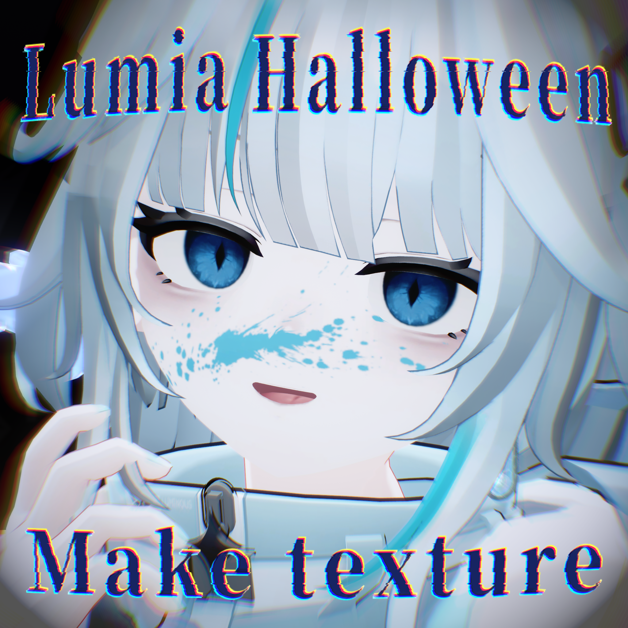 VRChat向け「Lumia/ルミア」対応のハロウィン用瞳・メイクテクスチャー発売、1500円 VRChat向け「Lumia/ルミア」対応のハロウィン用瞳・メイクテクスチャー発売、1500円