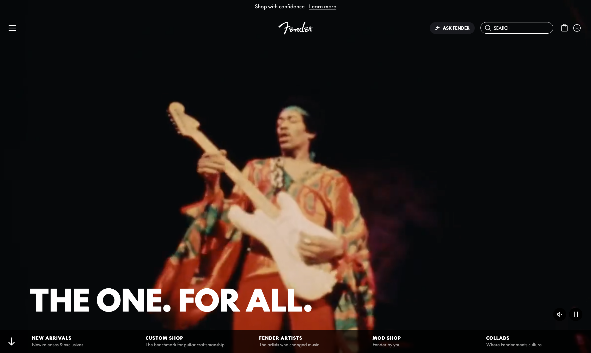 フェンダー、Fender.comを刷新 AI「Ask Fender」導入し10月後半にサウンド試聴機能も追加へ フェンダー、Fender.comを刷新 AI「Ask Fender」導入し10月後半にサウンド試聴機能も追加へ
