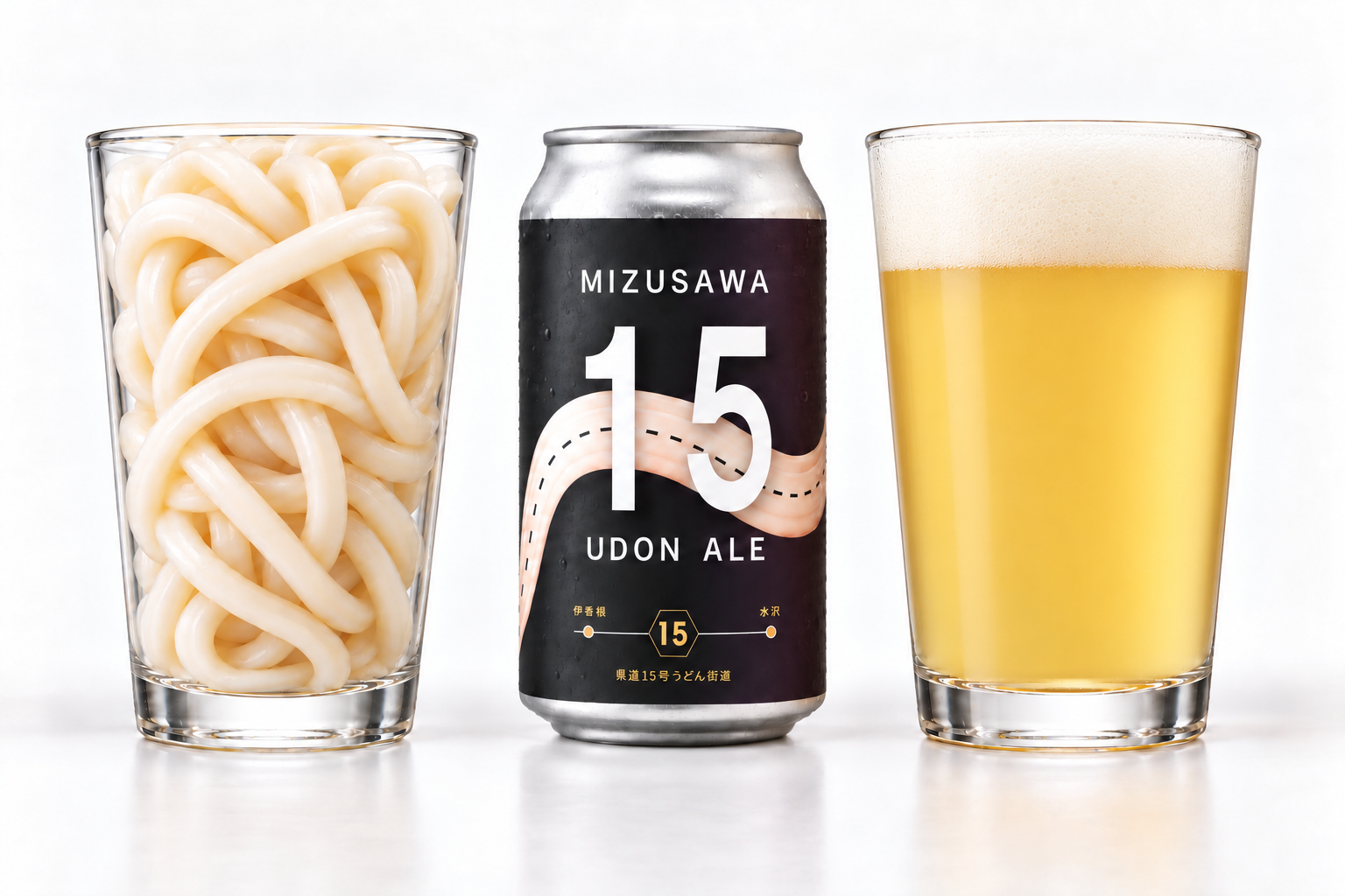 うどん端材で仕込むクラフトビール「水沢15 UDON ALE」、ODORIJIが10月10日発売 うどん端材で仕込むクラフトビール「水沢15 UDON ALE」、ODORIJIが10月10日発売